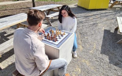 2022: Feestelijke opening openbare schaaktafel